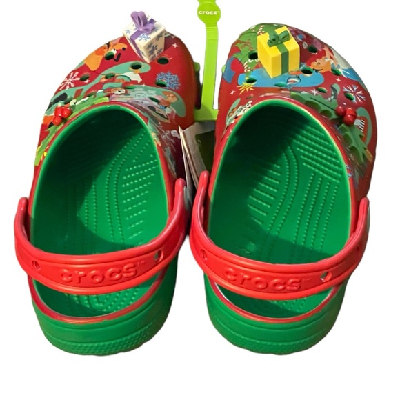 Mickey Mouse and Friends Holiday Clogs by Croc NWT - Picture 7 of 13